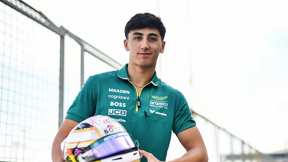 Mari Boya of the Aston Martin Driver Development Programme