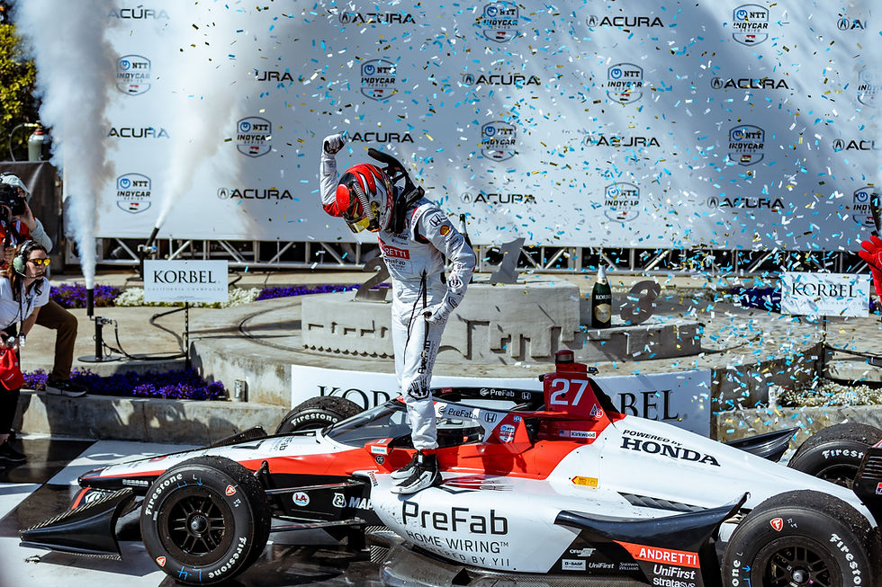 Kirkwood replicated his Long Beach win from 2023 | Credit: Lorena Barros