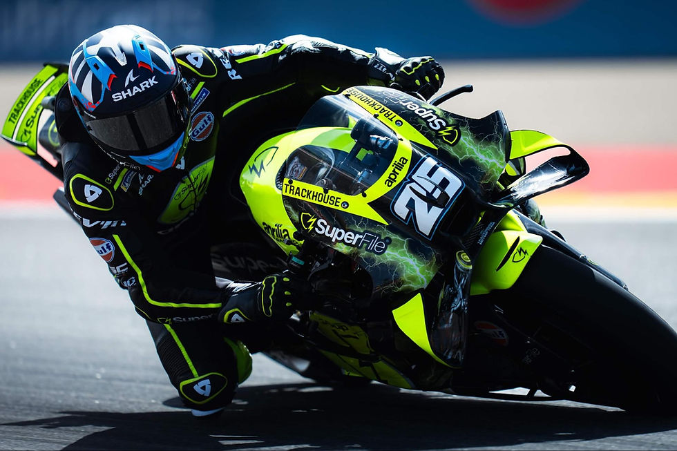 Raúl Fernández did not complete the Aragon Grand Prix | Credit: Trackhouse Press