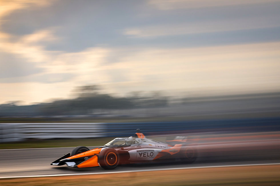 Lundgaard's best oval finish is ninth | Credit: Joe Skibinski