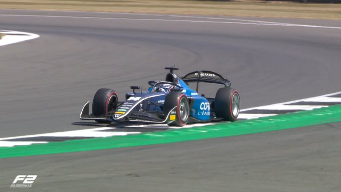 Martins took pole in Silverstone