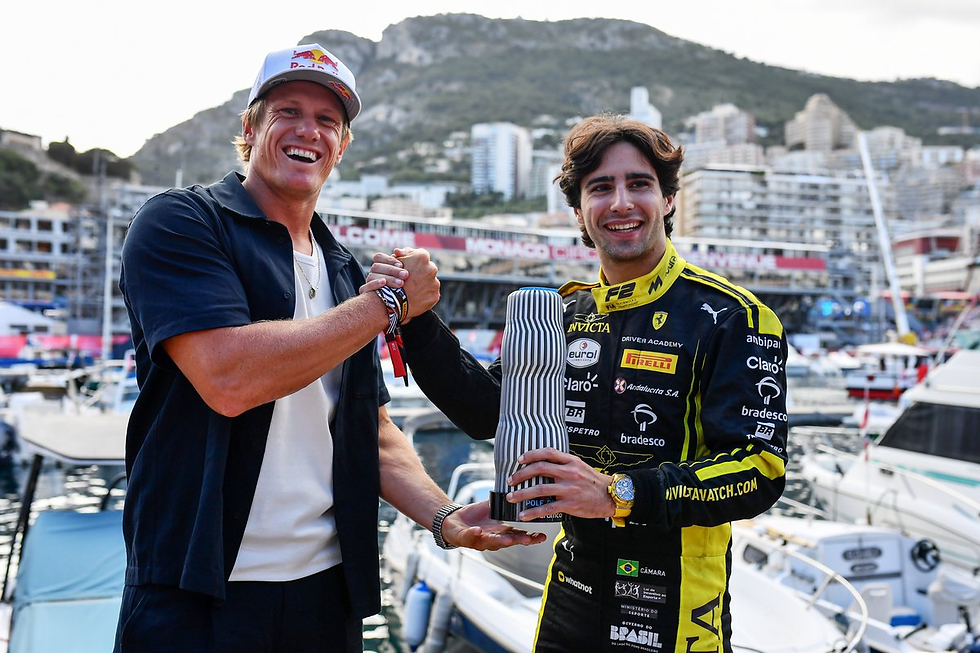 Rafa Câmara Monaco F2 pole