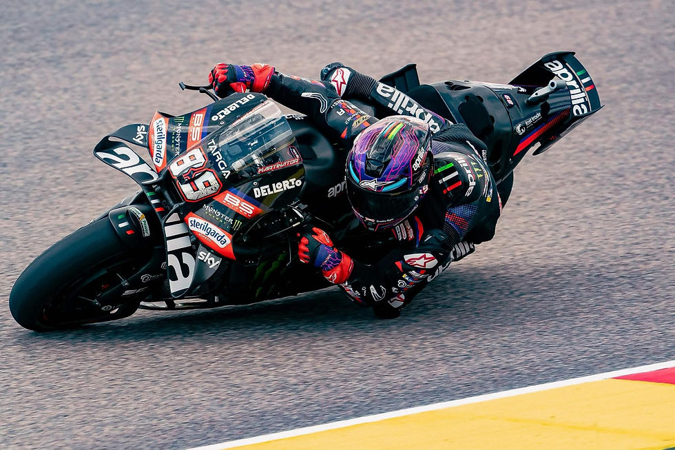 Martín takes the championship lead | Credit: Aprilia Press