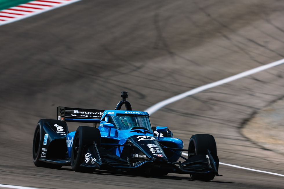 Kyle Kirkwood at WeatherTech Raceway Laguna Seca