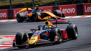 Lindblad, Browning penalised after F2 sprint in Hungary - revised results