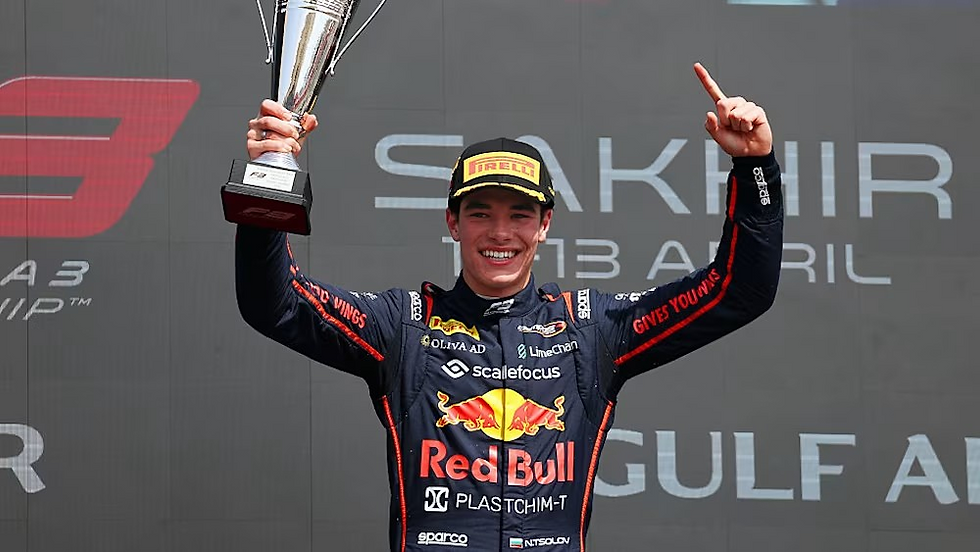 Nikola Tsolov of the Red Bull Junior Team and Campos Racing