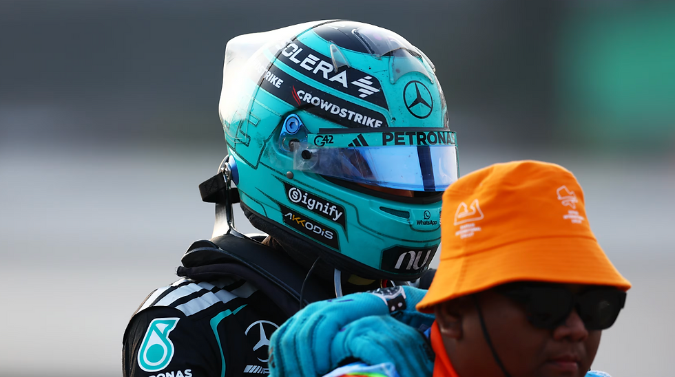 Russell suffered his third retirement of the year in Malaysia | Credit: Formula One