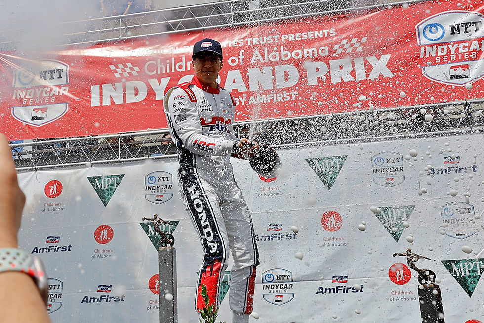 Palou took his second victory at Barber, adding to his 2021 success | Credit: Paul Hurley