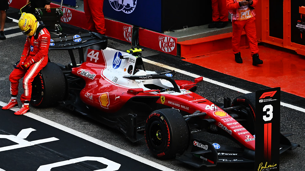 Hamilton delivered two monumental stints on soft tyres to haul himself from P18 to the podium | Credit: Formula One