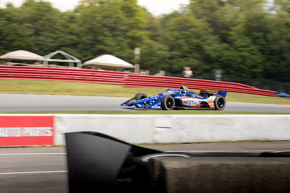 Santino Ferrucci at IndyCar's 2026 Honda Indy 200 at Mid-Ohio