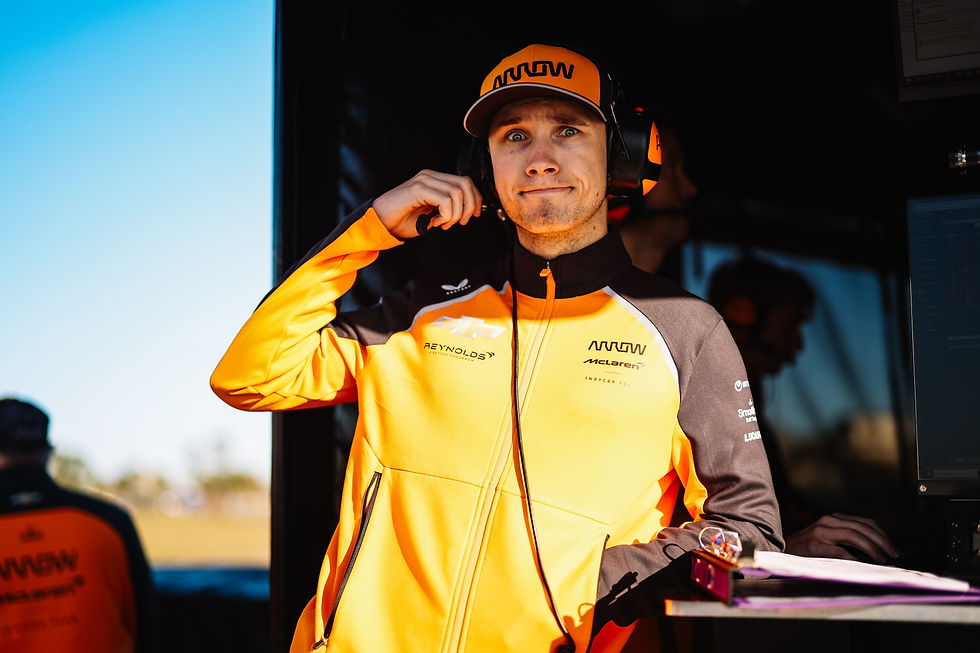 Lundgaard has tested for the team at both Indianapolis and Sebring | Credit: Joe Skibinski