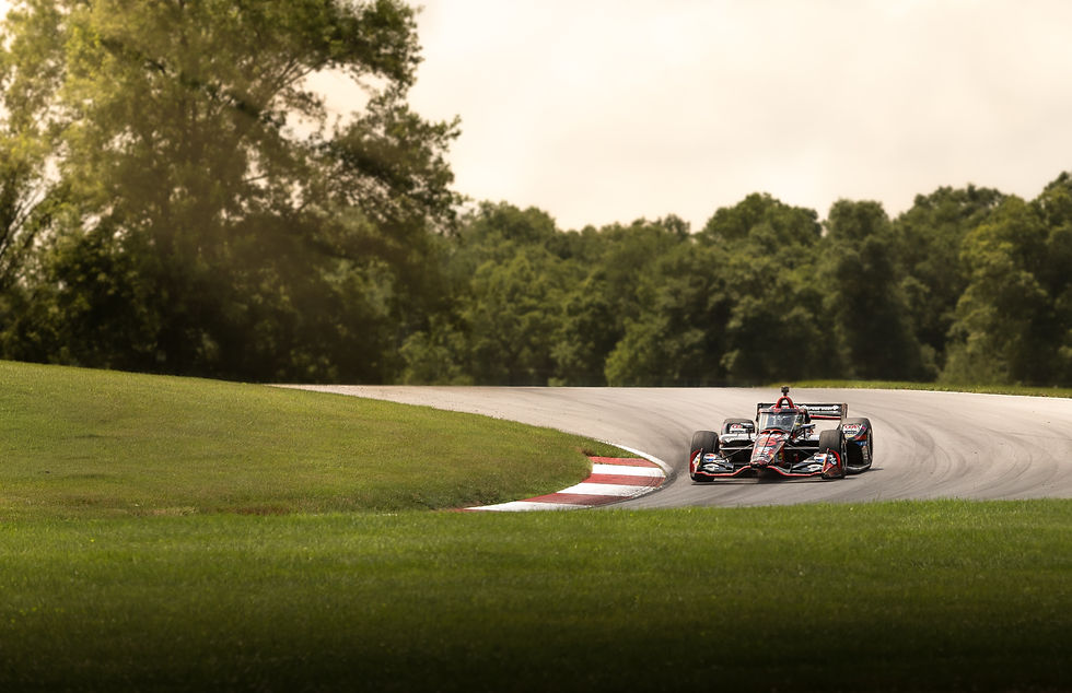 Felix Rosenqvist at IndyCar's 2026 Honda Indy 200 at Mid-Ohio