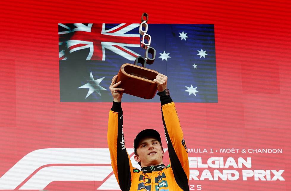 Oscar Piastri won at Spa 12 months ago | Credit: Formula One