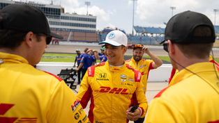 Palou "has a great opportunity" for first short oval victory after claiming Iowa pole