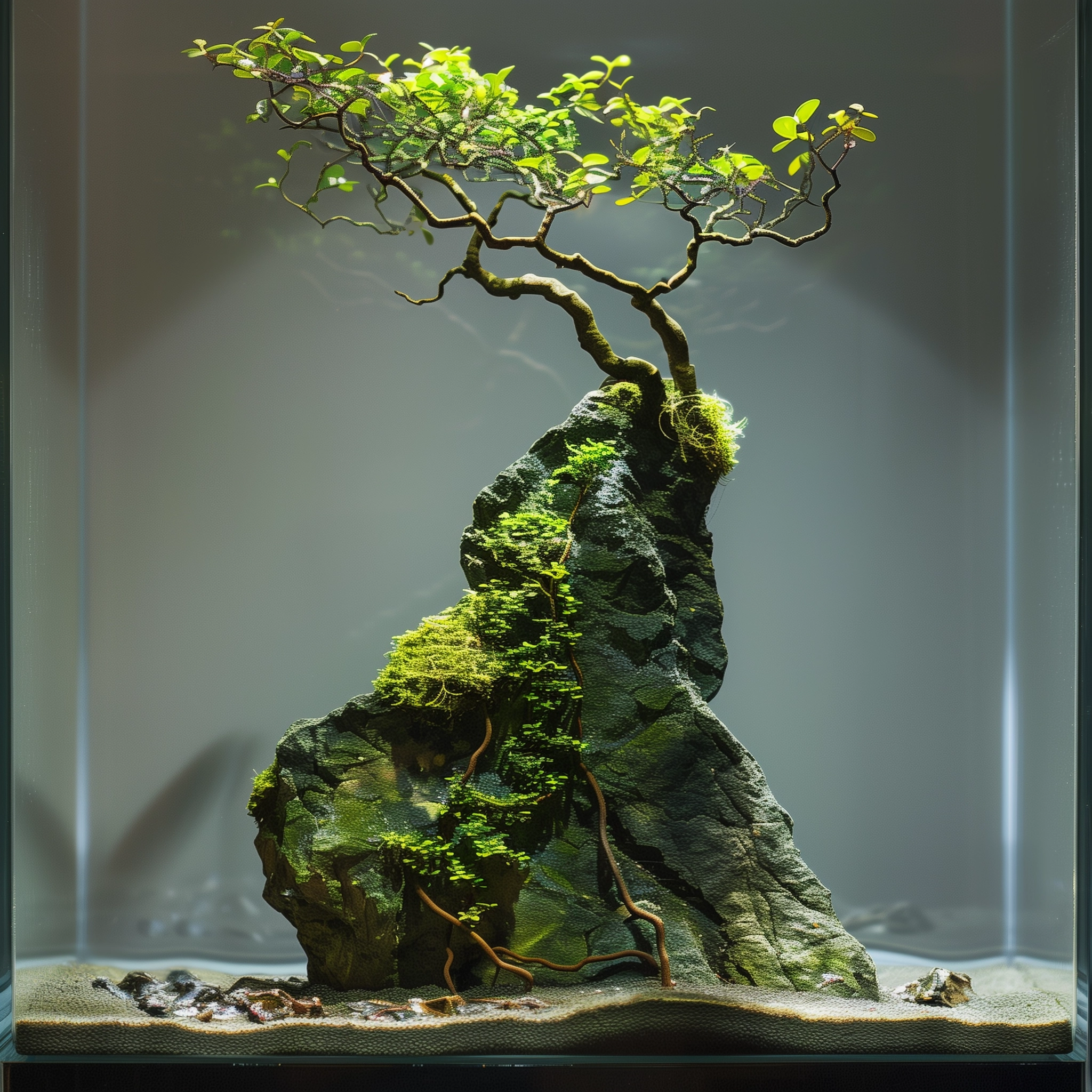 Małe bonsai krajobrazowe