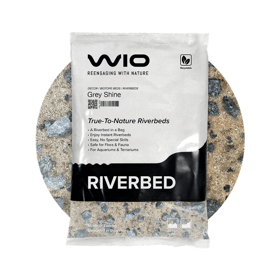 Grey Shine Riverbed Bag