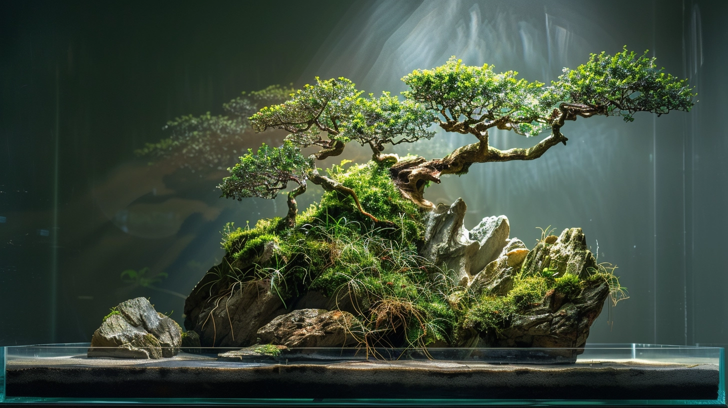Małe bonsai krajobrazowe