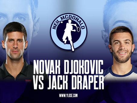 Djokovic vs Draper - Indian Wells - Wednesday