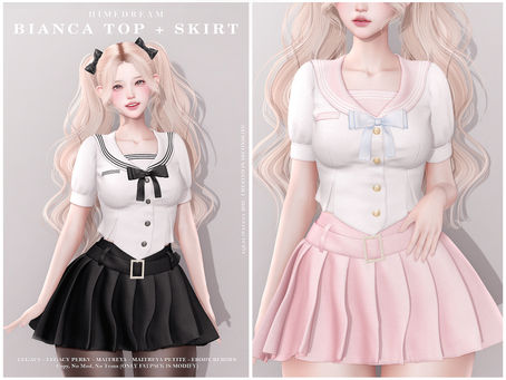 {HIME*DREAM} Bianca Top + Skirt Outfit