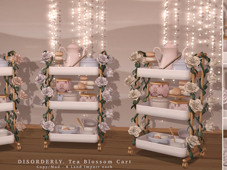 DISORDERLY Tea Blossom Cart