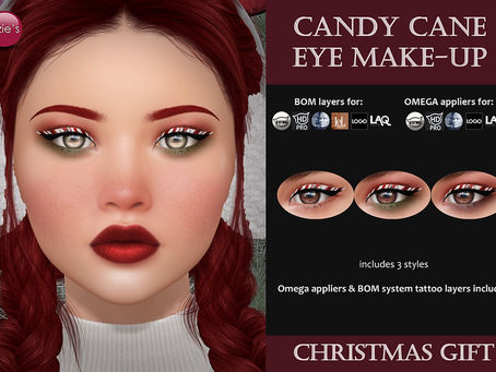 Izzie's Candy Cane Eye-Makeup Gift