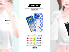 KREAMY Checker Board Case
