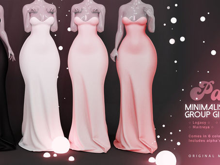 Palette Minimalistic Gown VIP Dress