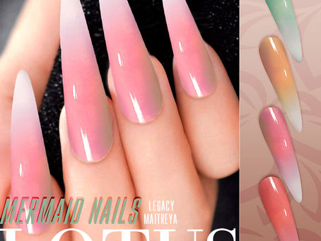 LOTUS Mermaid Nails Gift