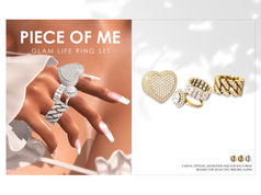 Piece Of Me: Glam Life Ring Set