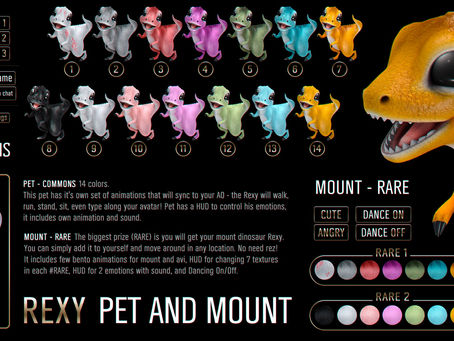 ~MR~ Rexy Pet & Mount Gacha