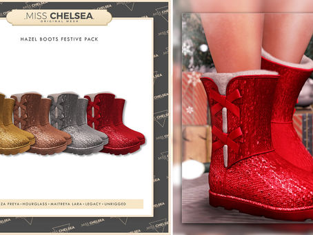 Miss Chelsea: Hazel Boots Festive Pack Gift