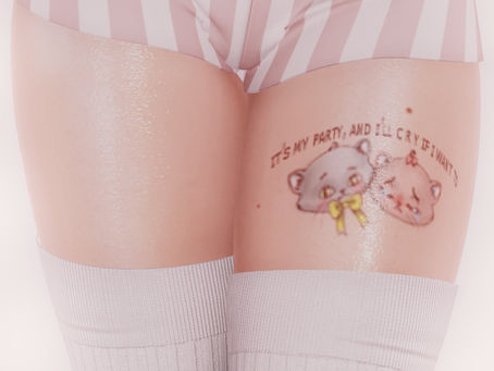 { Pity Party } Birthday VIP Gift Tattoo