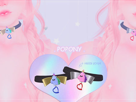 .POPONY. Unicorn Choker Gift