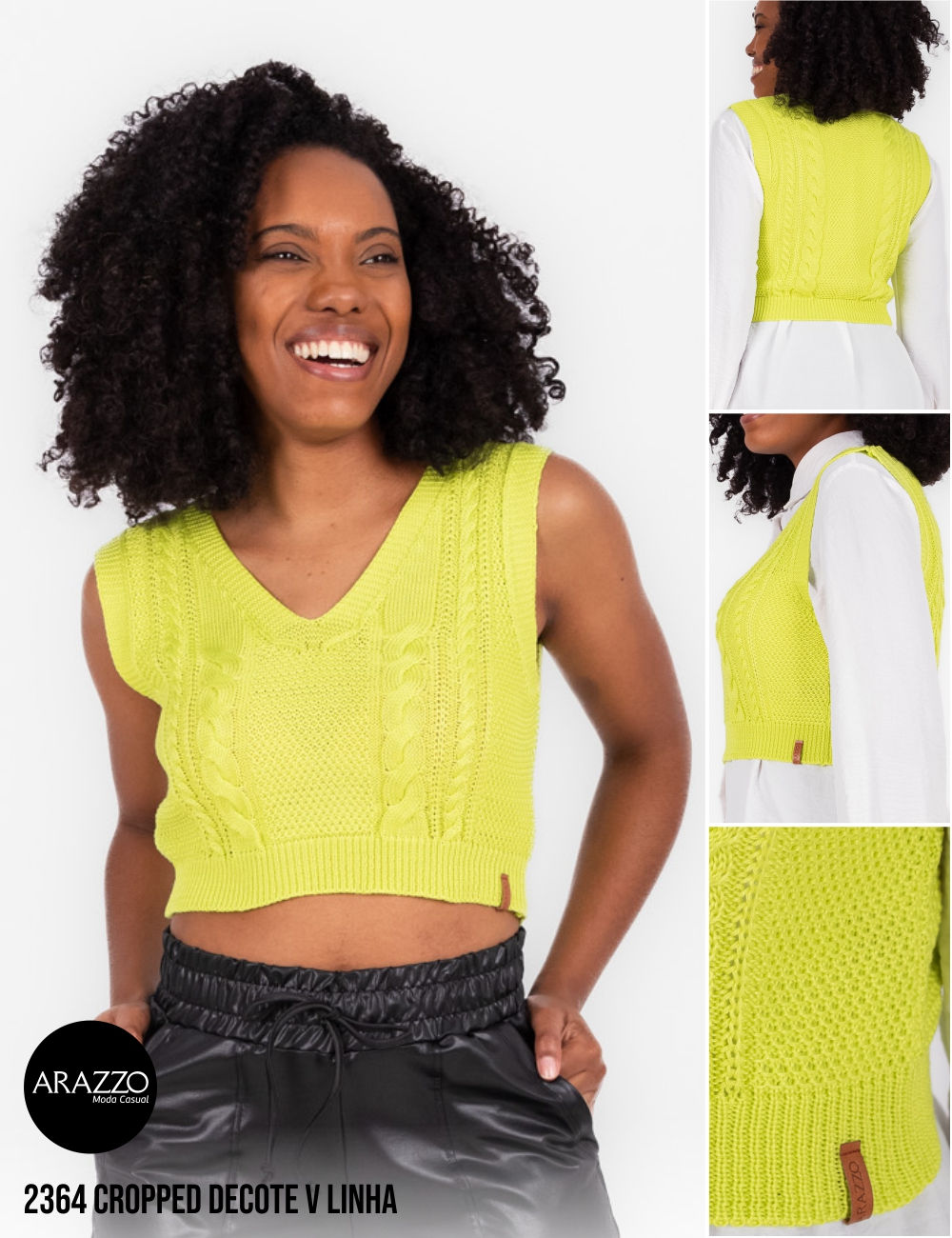 2364 CROPPED DECOTE V LINHA