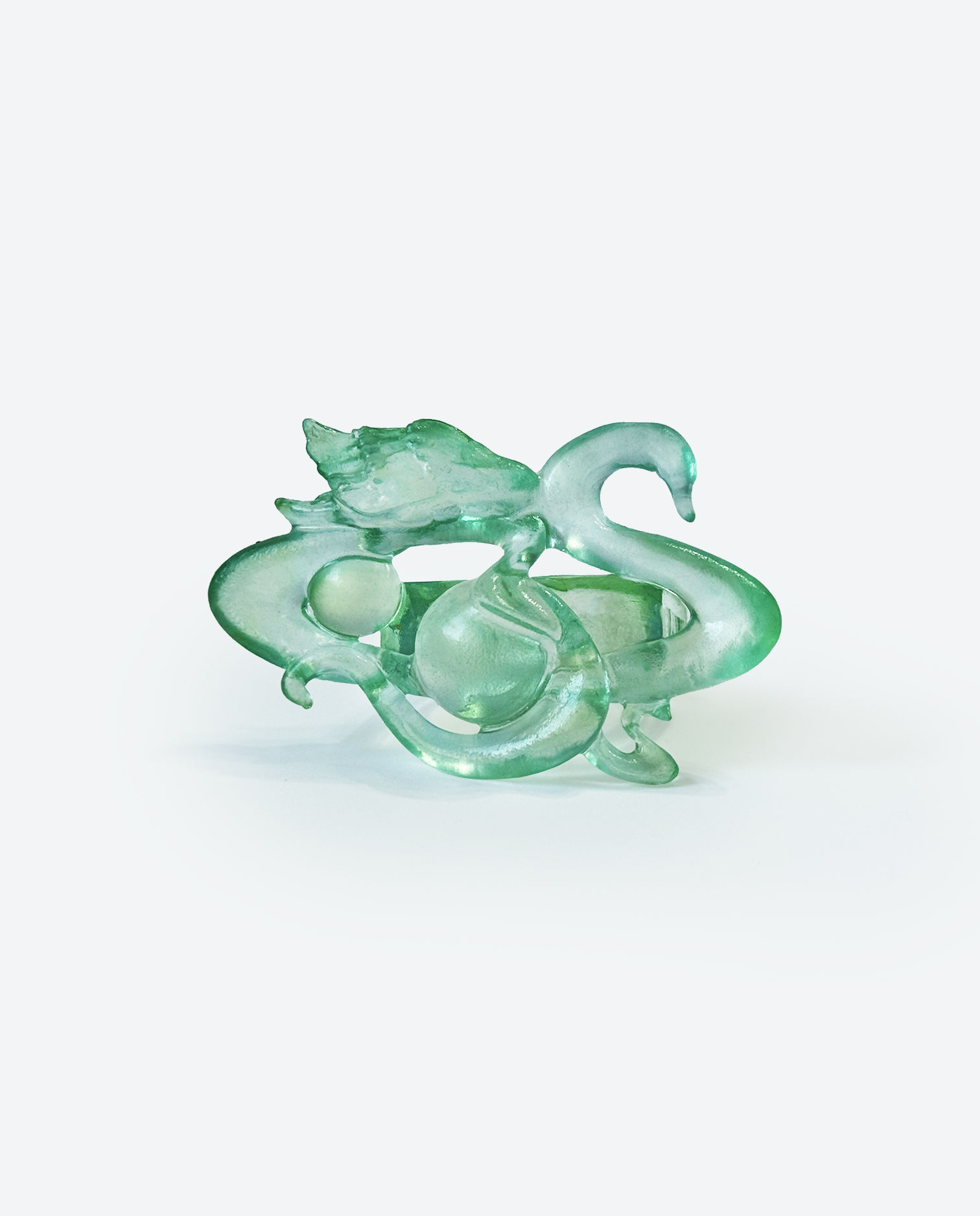 Swanspell Solo Ring - Green