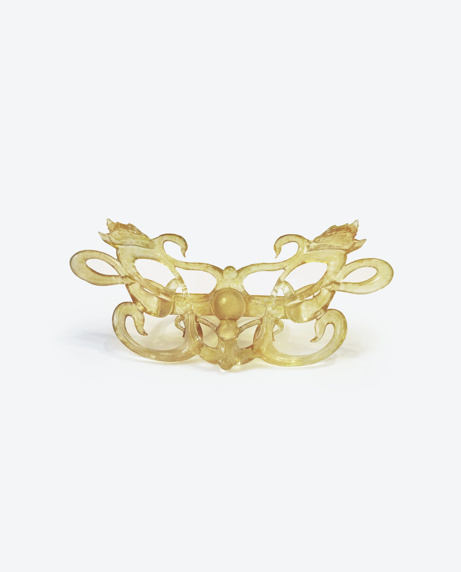 Swanspell Double Ring - Amber