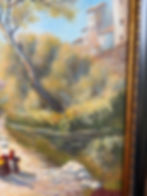 Thumbnail: Italian View |European countryside painting | Fine Art| Wall Decor