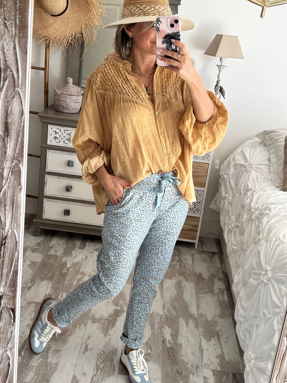 Miniature : Pantalon Léo bleu 