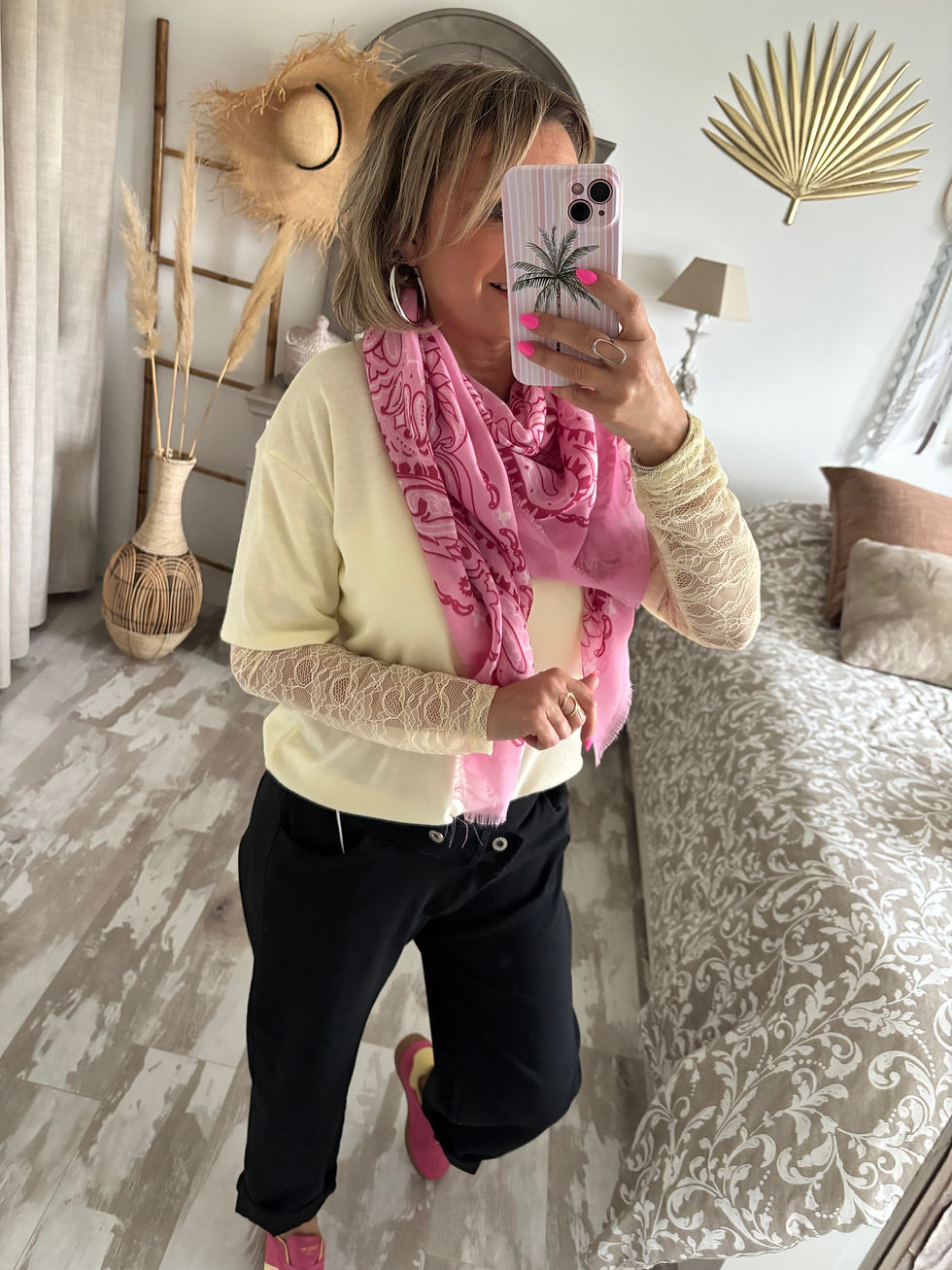 Miniature : Pull Chérie Jaune