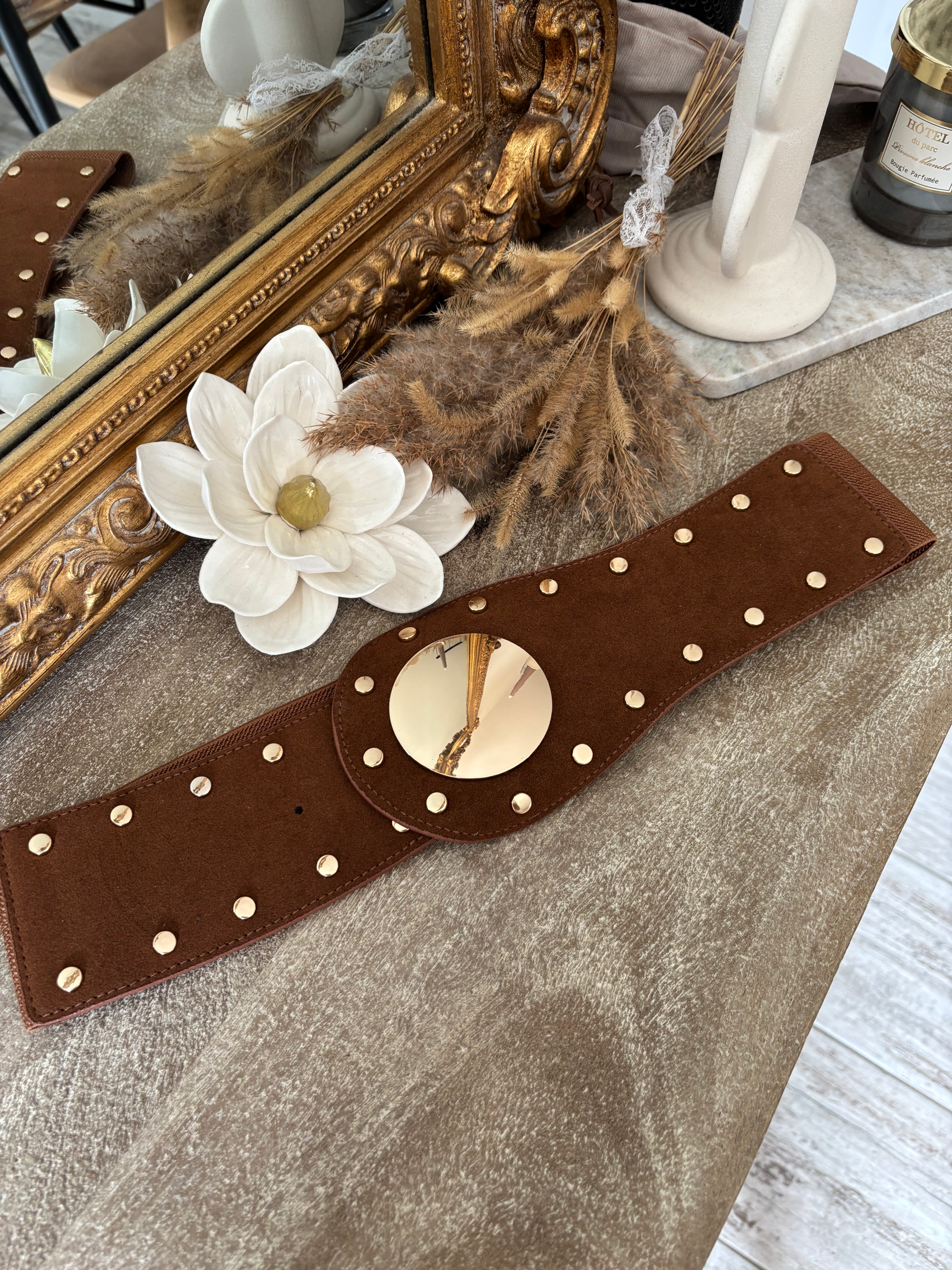 Ceinture western Camel 