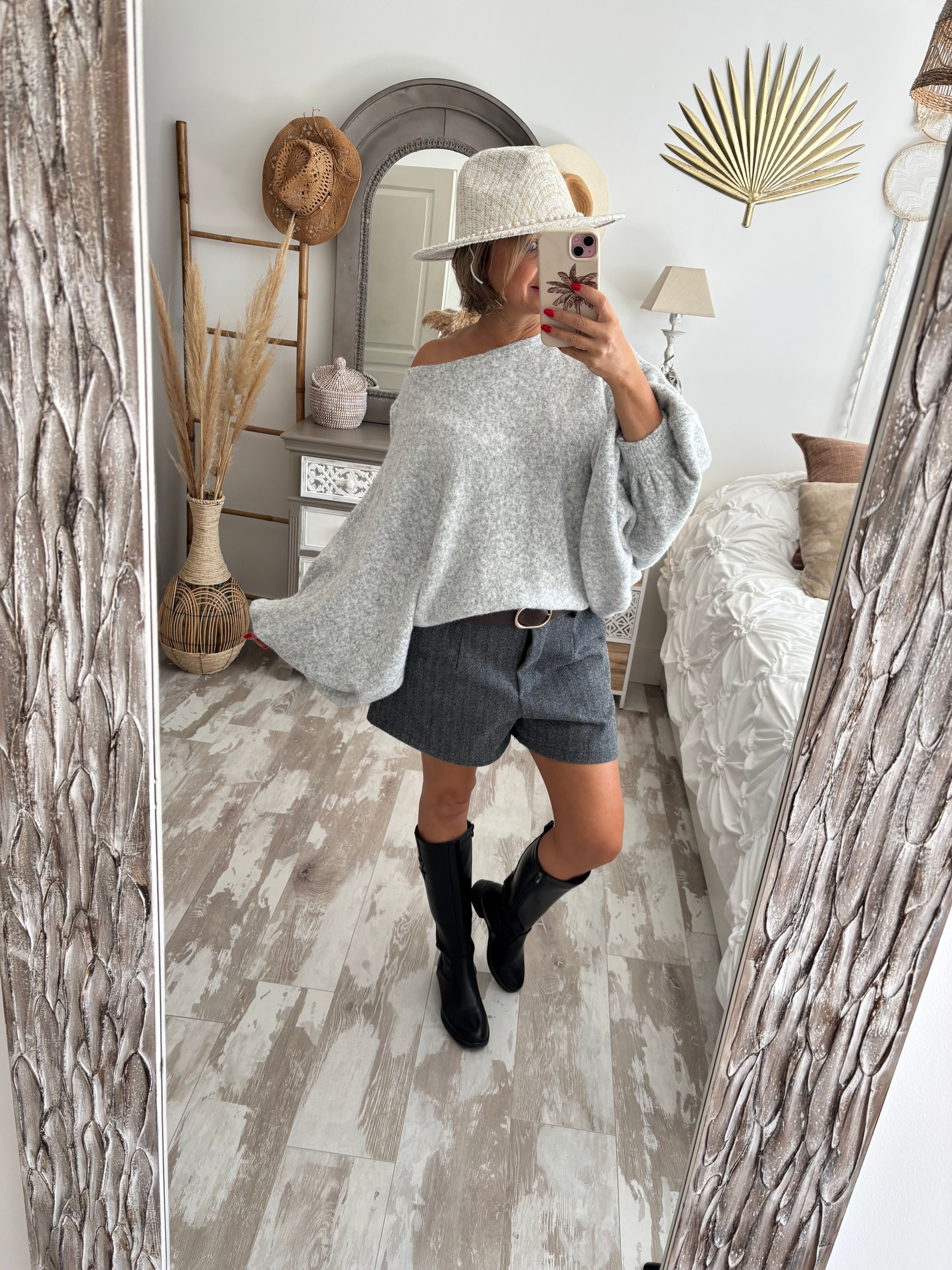 Pull Cocooning Perle