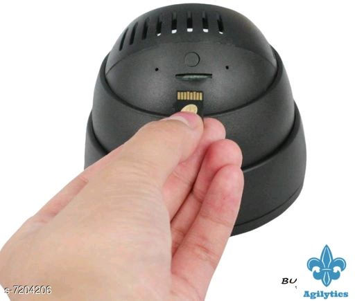 Miniature : P4. Caméra de vidéosurveillance de sécurité à vision nocturne avec casque Bluetooth avec micro