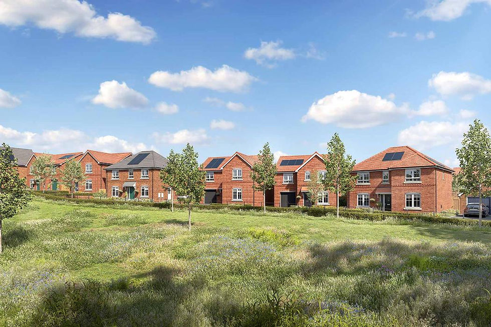 Arnett Grove new build development in Mickleover / Derby