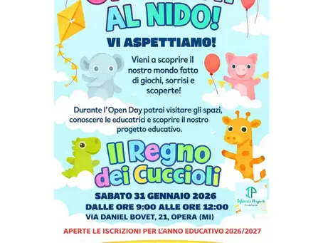 🎉✨ OPEN DAY AL NIDO! ✨🎉