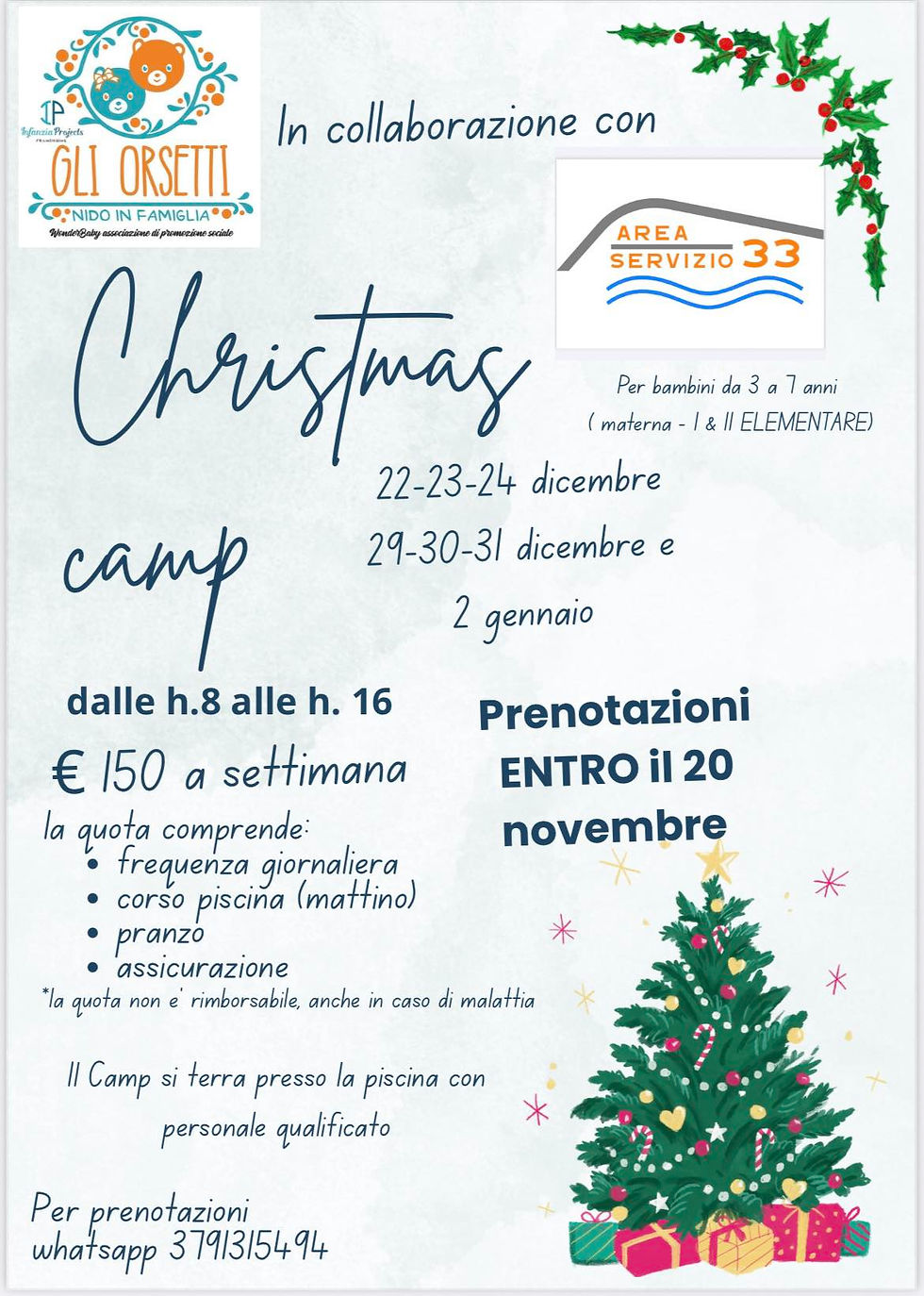 CHRISTMAS CAMP