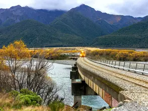 Een treinreis door Nieuw-Zeeland