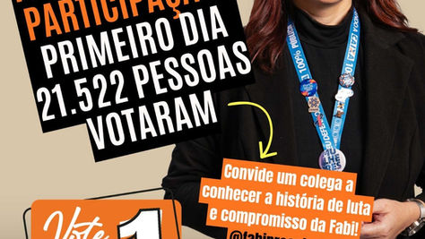 Votação do 2º turno da eleição do CA começou nesta quarta-feira (18)