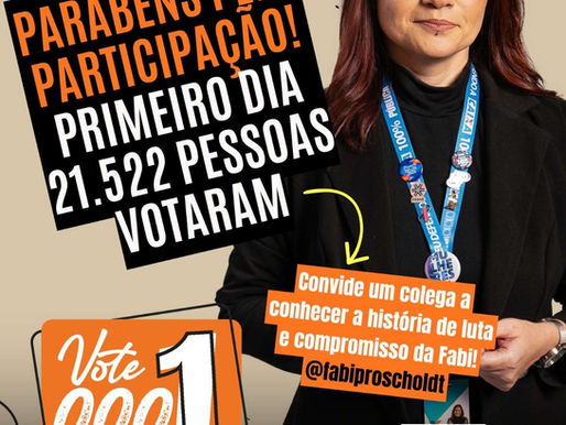 Votação do 2º turno da eleição do CA começou nesta quarta-feira (18)