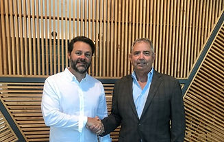Smart Earth Technologies (SET) Founder and CTO David Duncan (left) and incoming SET CEO Jo