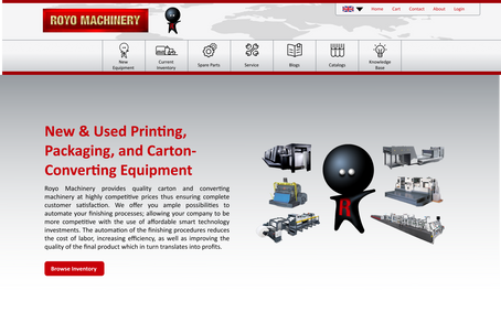 Above the fold Hompage